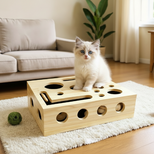 Cat Enrichment Nail File Box