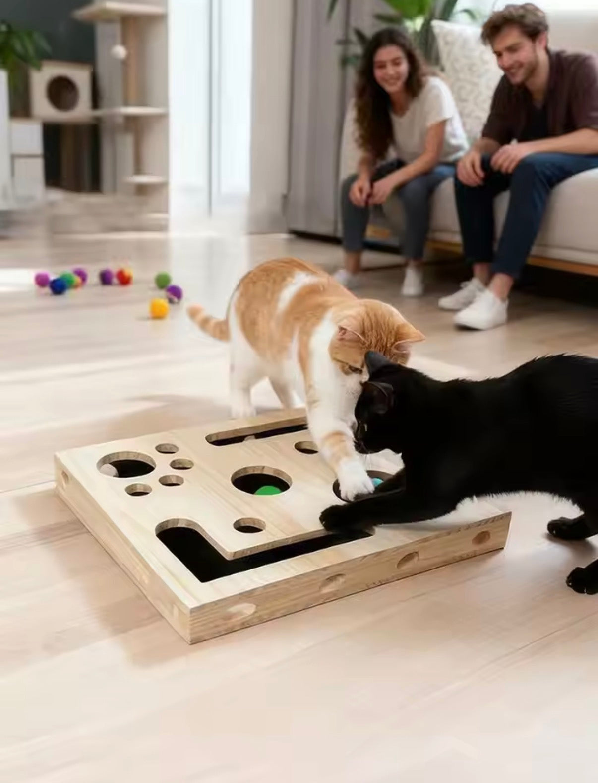 Cat Enrichment Nail File Box