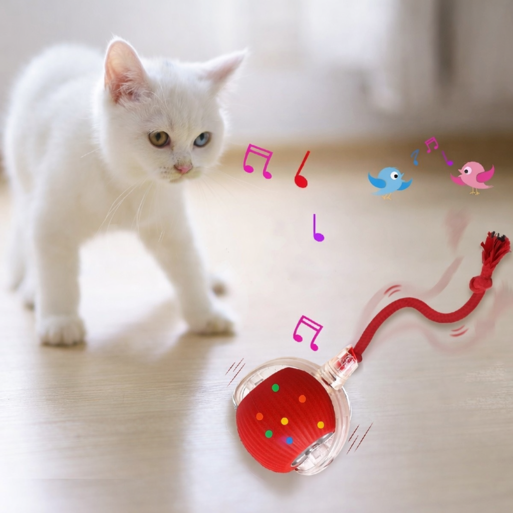 Automatic Cat Teaser Ball