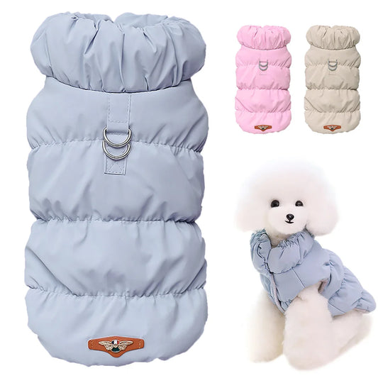 Padded Winter Pet Vest for Dogs