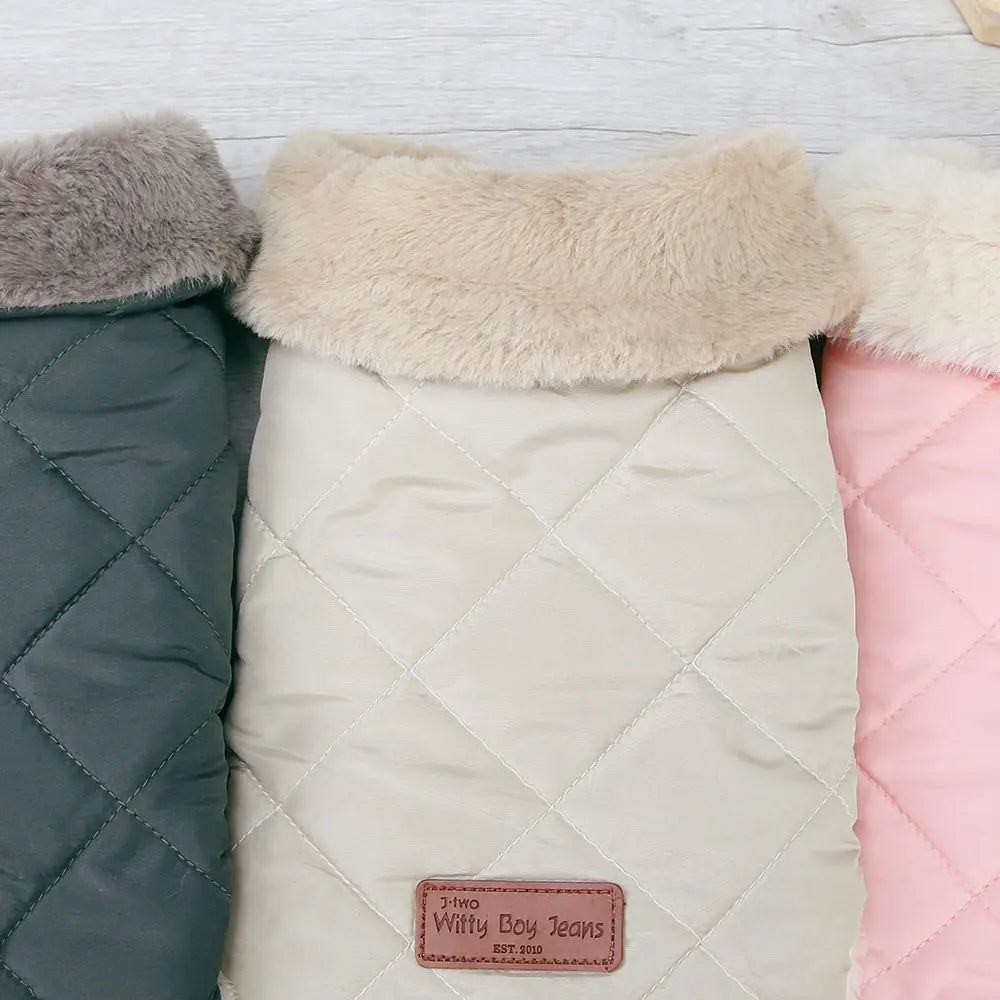 Waterproof Fleece Dog Jacket