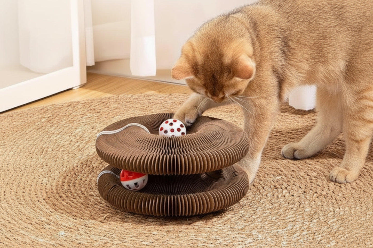 Magic Organ Cat Scratcher Toy