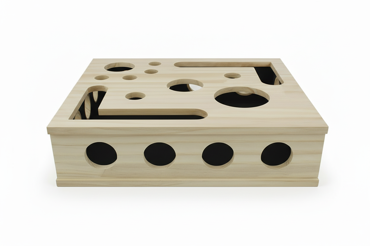 Cat Enrichment Nail File Box